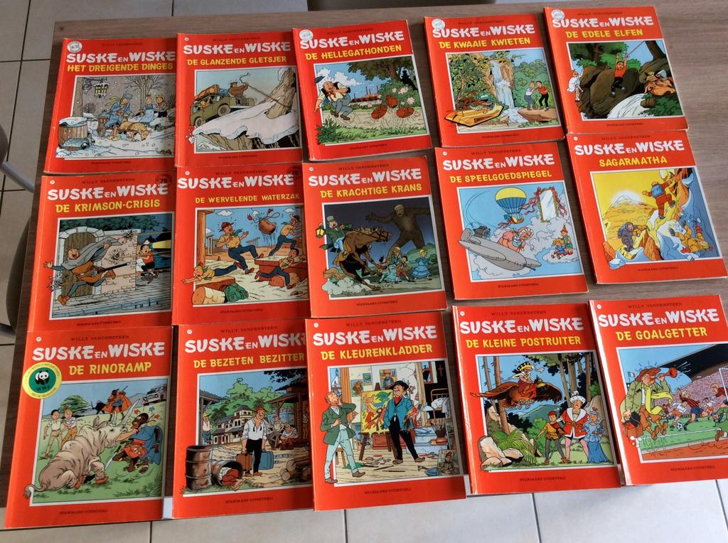 Suske en Wiske strips, Boeken, Stripverhalen, Ophalen, Gelezen