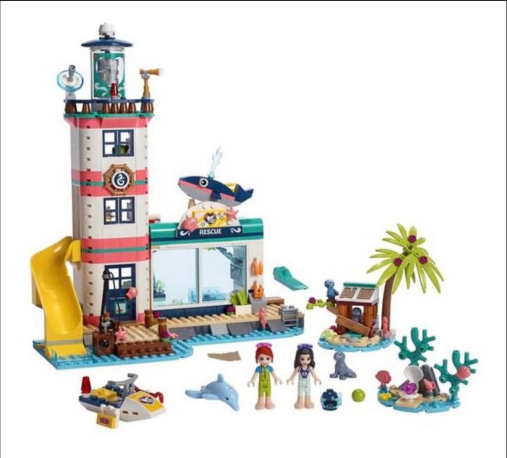 Lego Friends - Reddingscentrum in de vuurtoren - 41380, Enfants & Bébés, Jouets | Duplo & Lego, Comme neuf, Lego, Enlèvement