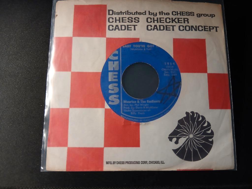 MAURICE & RADIANTS Baby You've Got It - '7 " Northern Soul ", Ophalen of Verzenden, Zo goed als nieuw, 7 inch, Single
