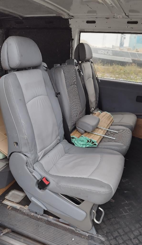 Lot de 3 sièges auto, sièges arrière en cuir, orig.Mercedes, Autos : Pièces & Accessoires, Habitacle & Garnissage, Enlèvement ou Envoi