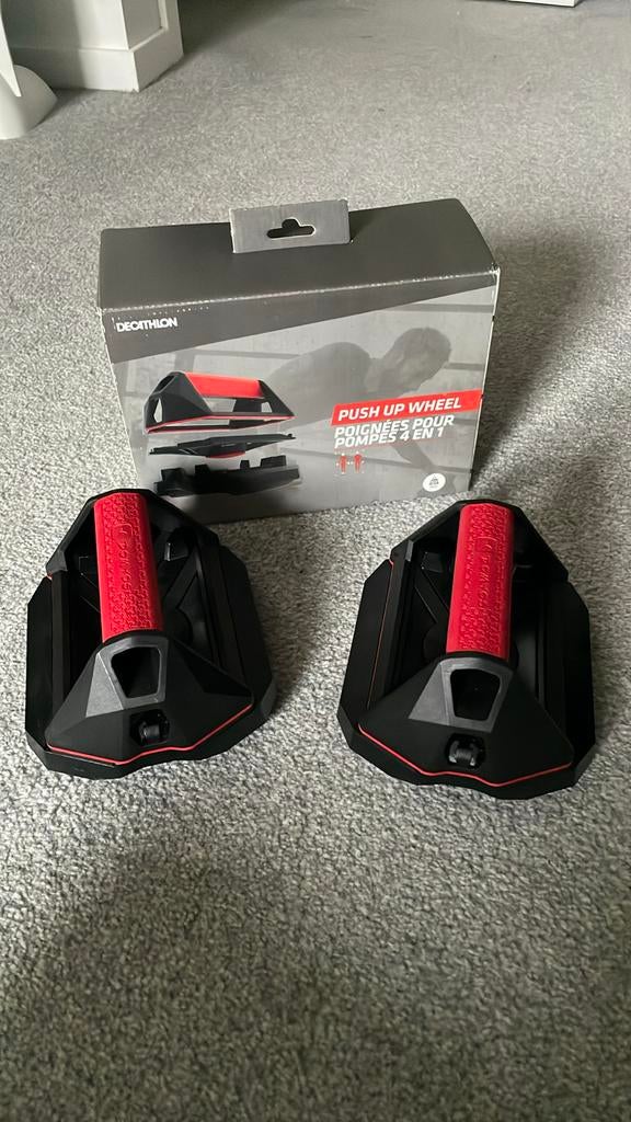Push up wheel nieuw, Sports & Fitness, Équipement de fitness, Enlèvement ou Envoi, Neuf, Bras, Barre de push-up