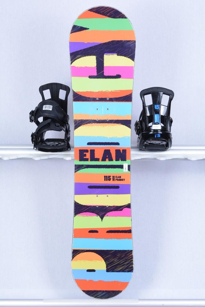 142 kinder snowboard ELAN PRODIGY MINI, ROCKER, Ophalen of Verzenden, Gebruikt, Board