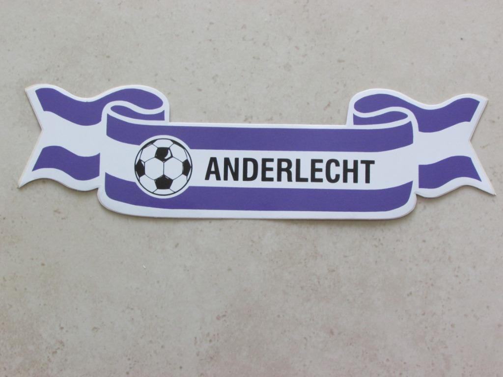 Anderlecht nouveaux autocollants originaux ultras 1908 RSCA, Sports & Fitness, Enlèvement ou Envoi, Neuf, Accessoires de club