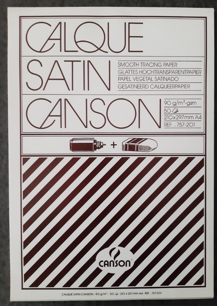 Te koop: blok kalkpapier van Canson., Hobby en Vrije tijd, Ophalen of Verzenden, Nieuw