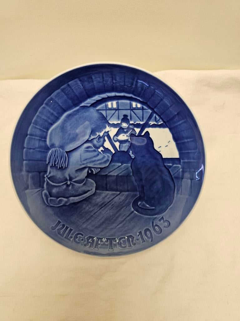 Bing en groendal bord jaarbord 1963, Ophalen of Verzenden