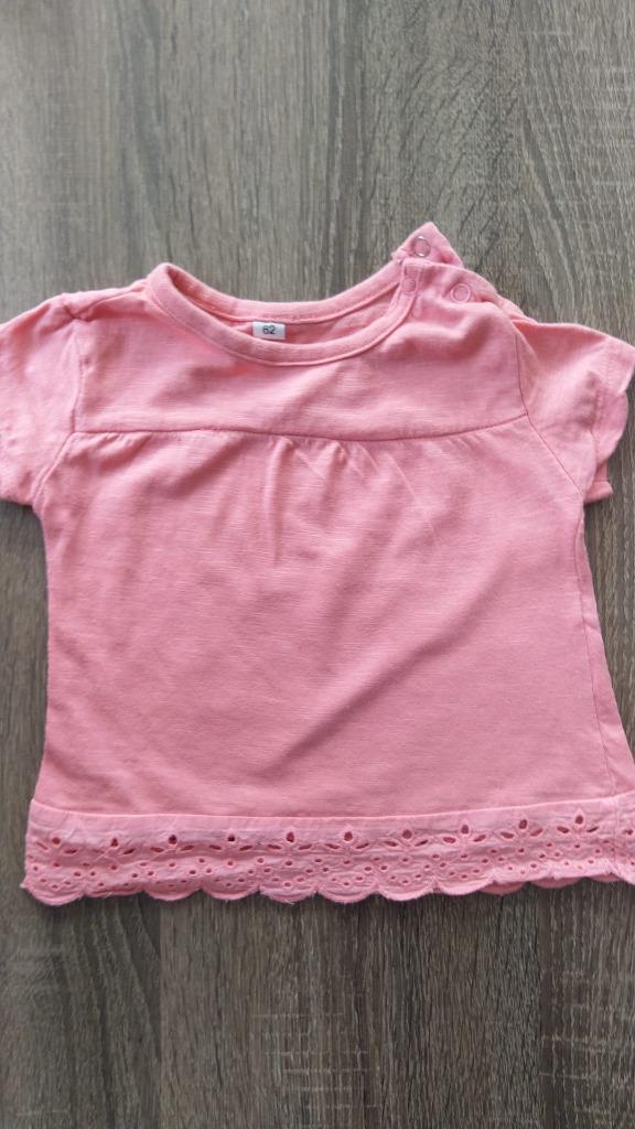 T-shirt 62, Kinderen en Baby's, Babykleding | Maat 62, Ophalen, Zeeman, Gebruikt, Meisje