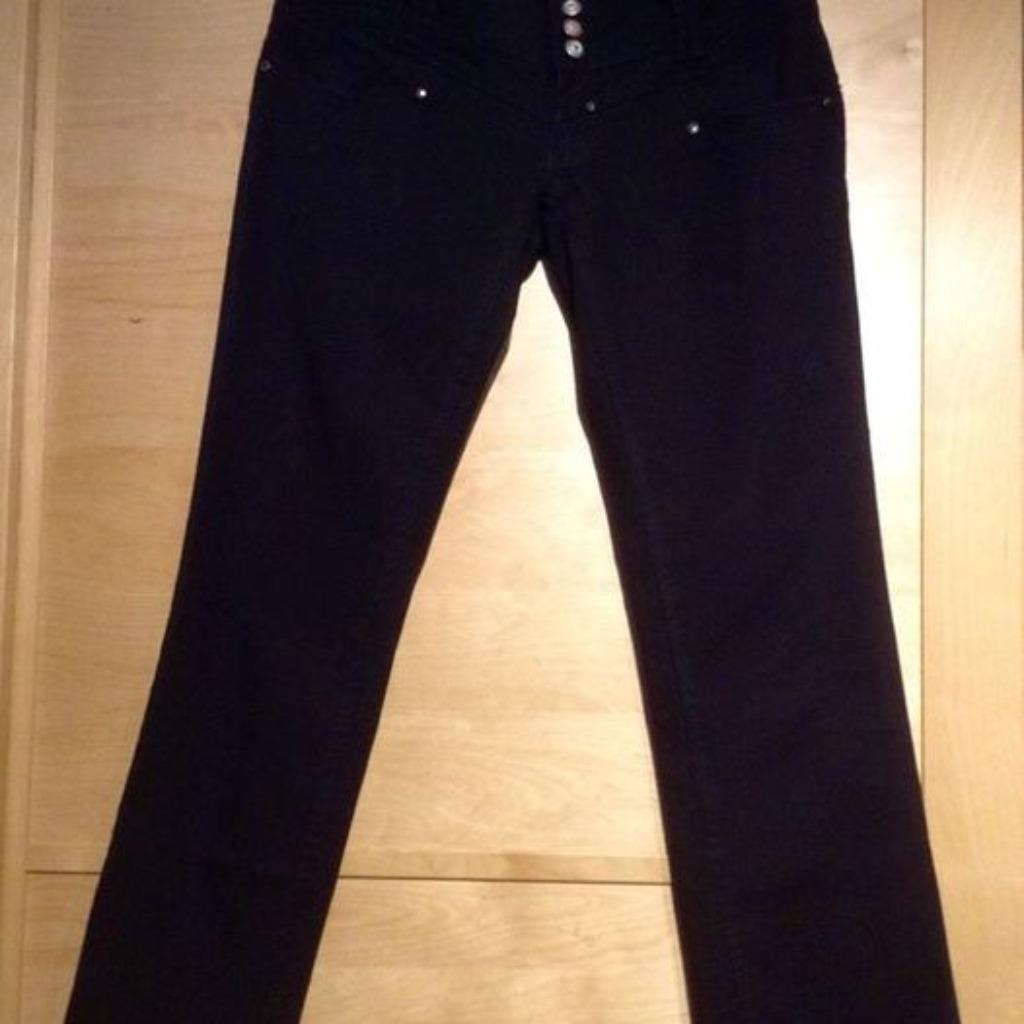 Pull&Bear damesbroek, Kleding | Dames, Zwart, Ophalen of Verzenden, Zo goed als nieuw, Lang