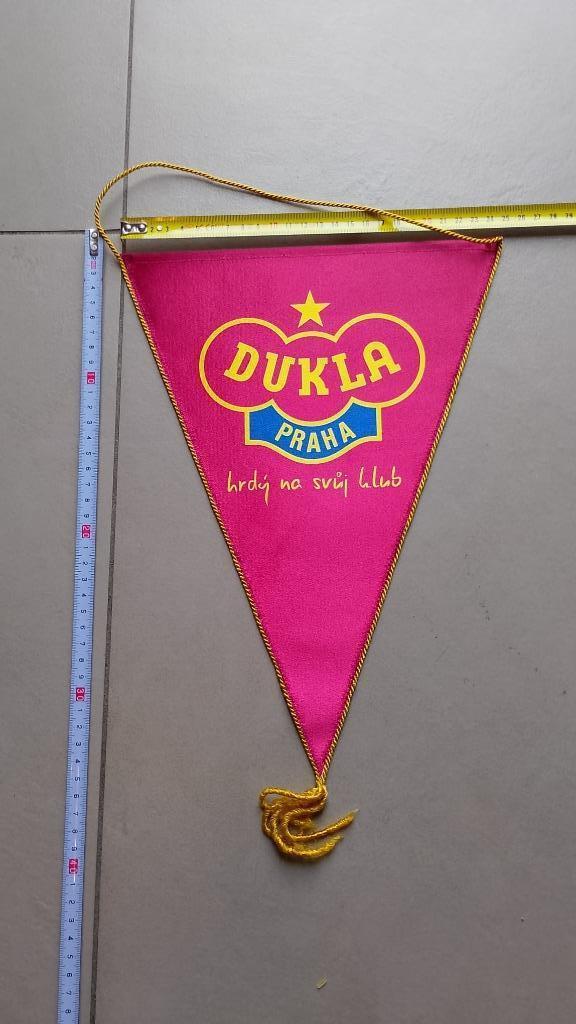 vaandel wimpel Dukla Praag, Ophalen of Verzenden