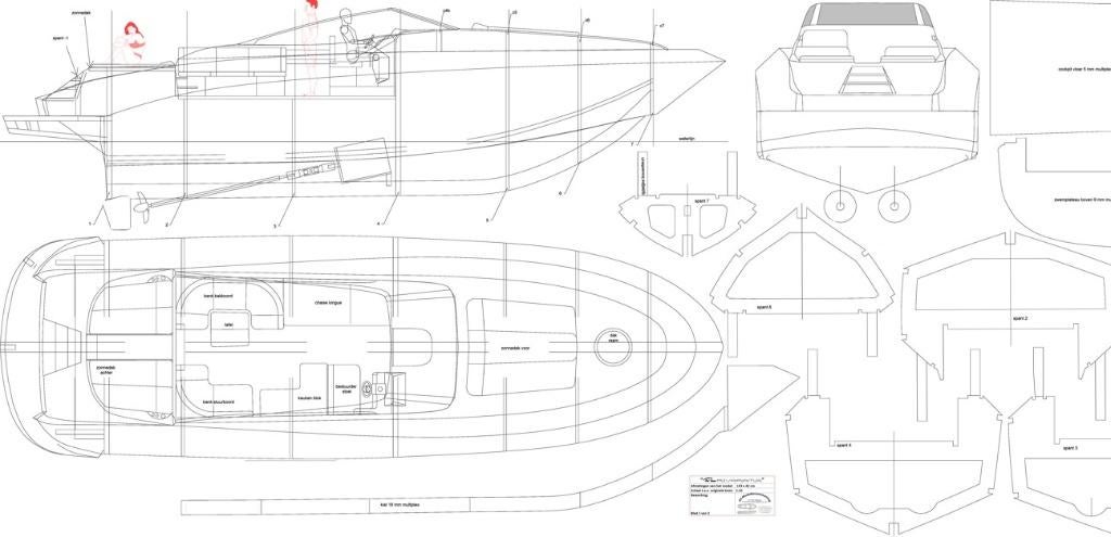 Uniek !! model Bouwplan Riva Rivarama, Verzenden, Nieuw