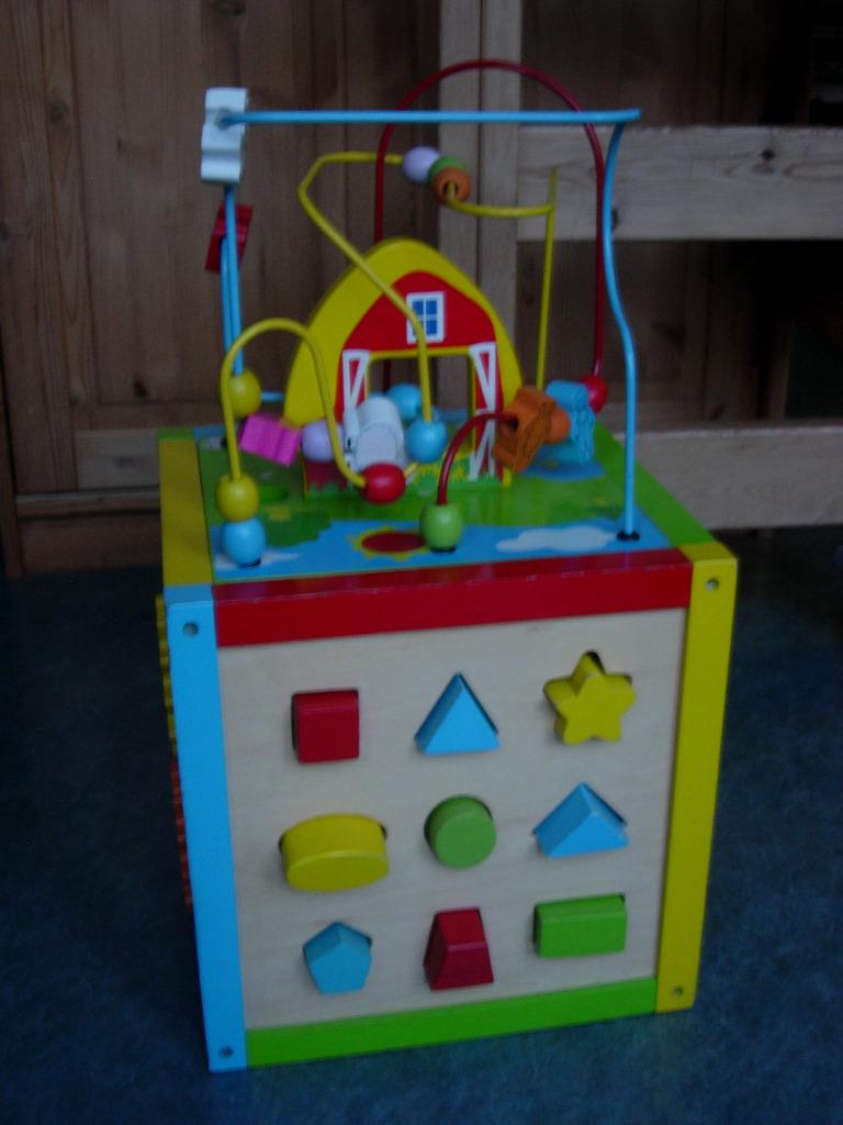 speelgoedkubus, Ophalen of Verzenden, Gebruikt, Overige typen