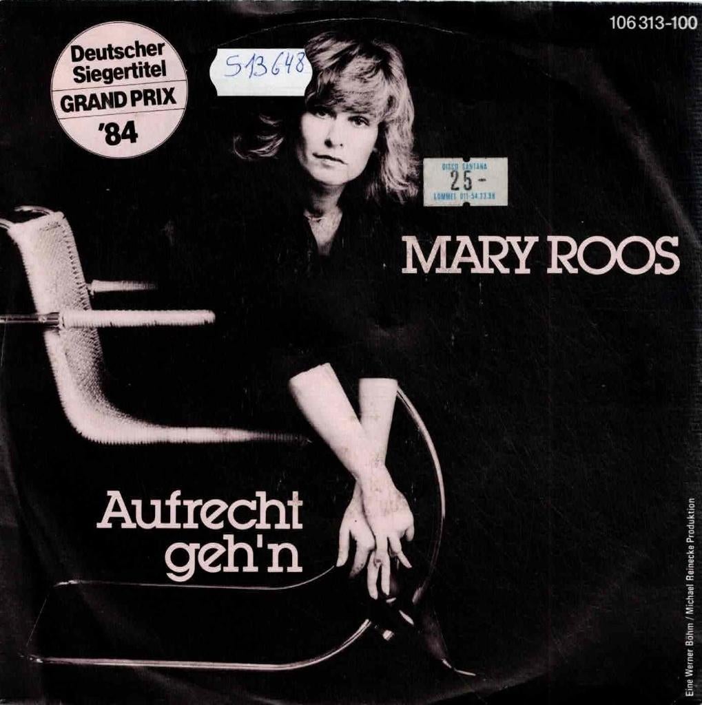 Vinyl, 7"  /   Mary Roos – Aufrecht Geh'n, Ophalen of Verzenden, Overige formaten