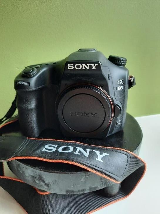 Appareil photo reflex Sony+objectif zoom Tamron 18-200 mm, Envoi, Comme neuf, Accessoires