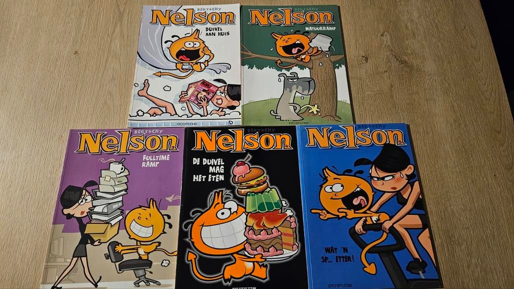Nelson comics (numéros 1 à 5), Livres, Enlèvement ou Envoi, Comme neuf, Plusieurs comics, Europe