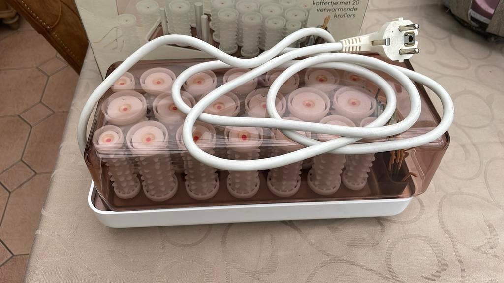 Retro krulspelden . Werkt perfect, Ophalen of Verzenden, Zo goed als nieuw