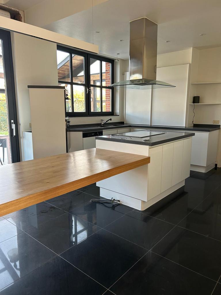 Keuken, Ophalen, Gebruikt, Wit, Met kookeiland