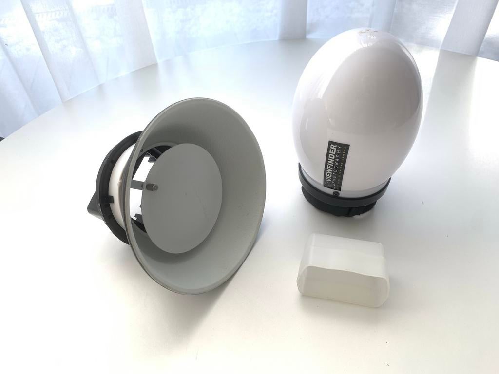 Set van 3 licht(om)vormers voor opzetflitser, TV, Hi-fi & Vidéo, Enlèvement ou Envoi, Comme neuf, Canon