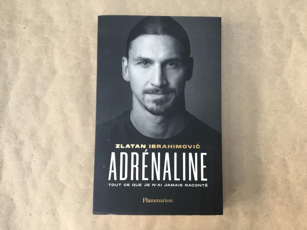 Boek Zlatan Ibrahimovic Andrénaline Franstalig, Ophalen of Verzenden, Zo goed als nieuw, Sport