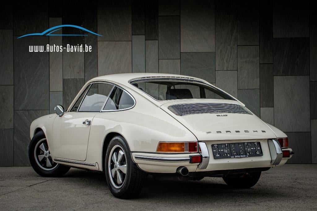 Porsche 911 T B Coupé Karmann 1969 911 S 2.2 OLDTIMER, Auto's, Porsche, 4 zetels, Achterwielaandrijving, Zwart, Wit