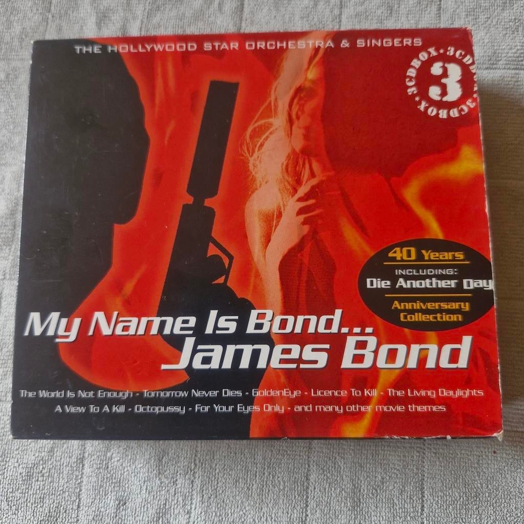 3 Cd Box My Name is Bond...James Bond 40 Years!, Cd's en Dvd's, Ophalen of Verzenden, Gebruikt, Boxset