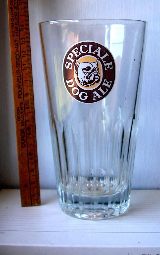 ROELANTS  "Dog ale", Collections, Enlèvement ou Envoi, Comme neuf, Verre ou Verres