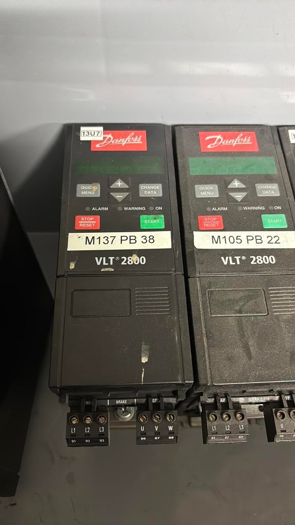 Danfoss VLT 2800 0,8kw, Enlèvement, Utilisé