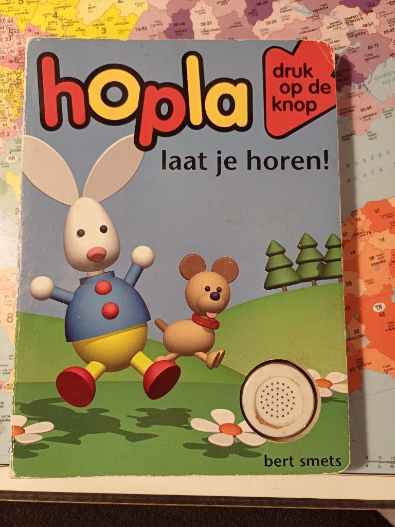 Leesboekje "Hopla", Livres, Livres pour enfants | Jeunesse | Moins de 10 ans, Enlèvement ou Envoi, Comme neuf