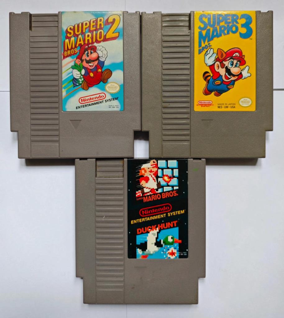 Nintendo NES Mario Bros 1 2 3, Games en Spelcomputers, Games | Nintendo NES, Verzenden