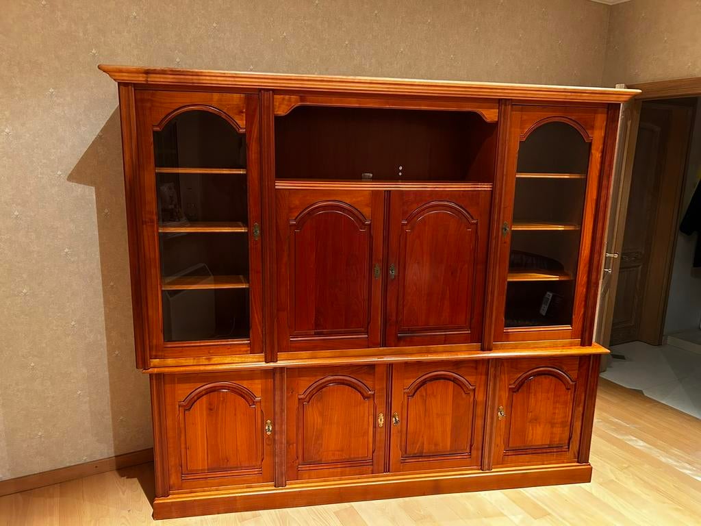 Kerselaren tv kast, Huis en Inrichting, Ophalen, Kersenhout, 150 tot 200 cm, 200 tot 250 cm