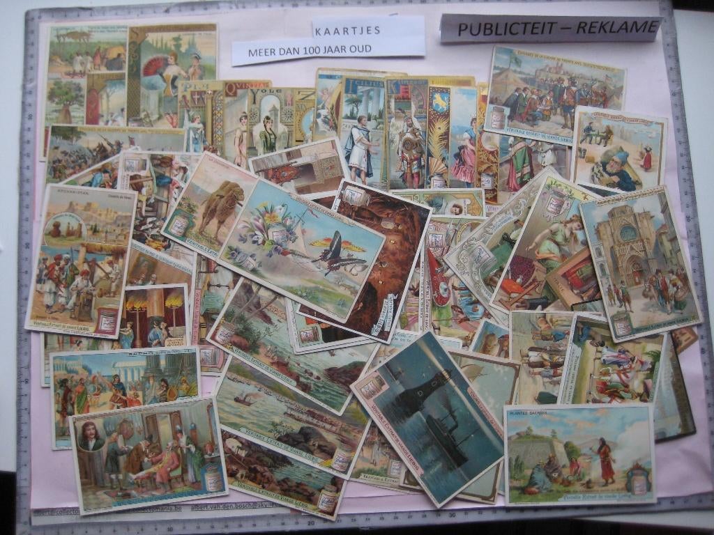 une centaine de chromos de Liebig dvant la première guerre, Collections, Enlèvement, Comme neuf, Autres sujets/thèmes, Gravure