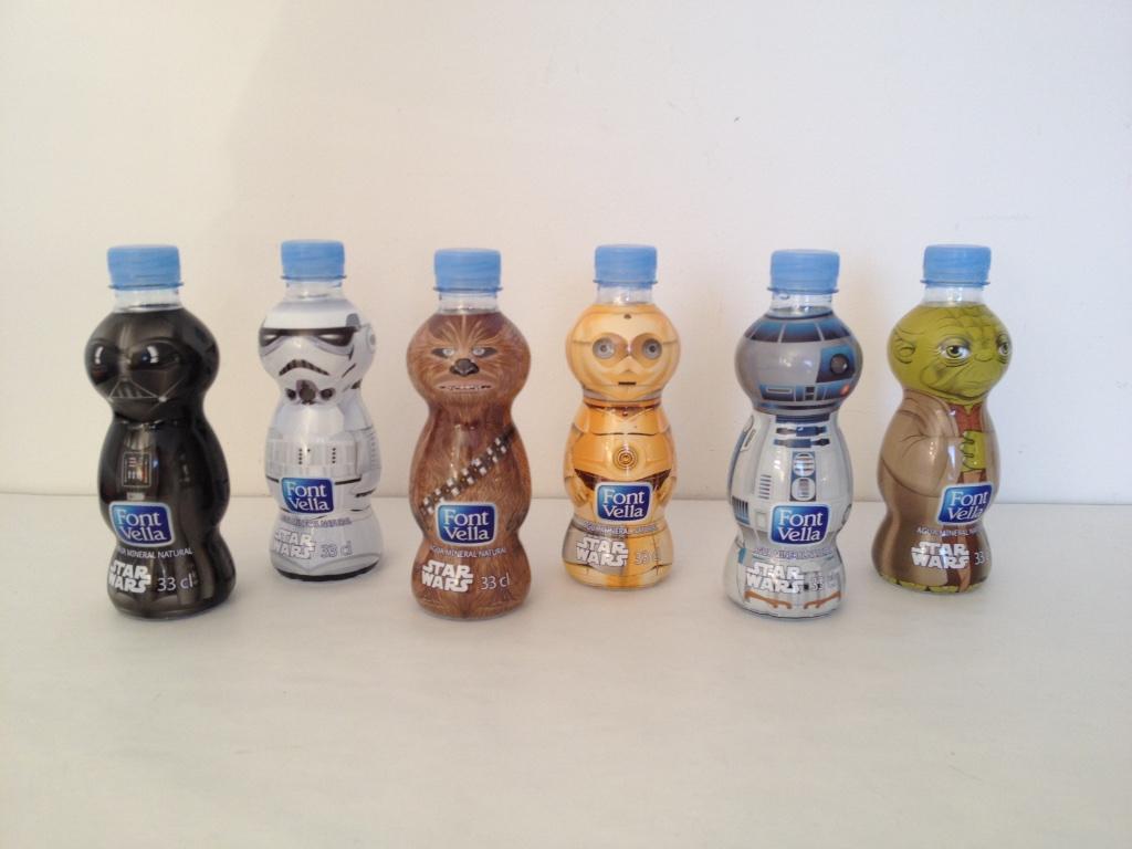 Font Vella waterflesjes met Star Wars personages (ongeopend), Ophalen of Verzenden, Nieuw, Overige typen