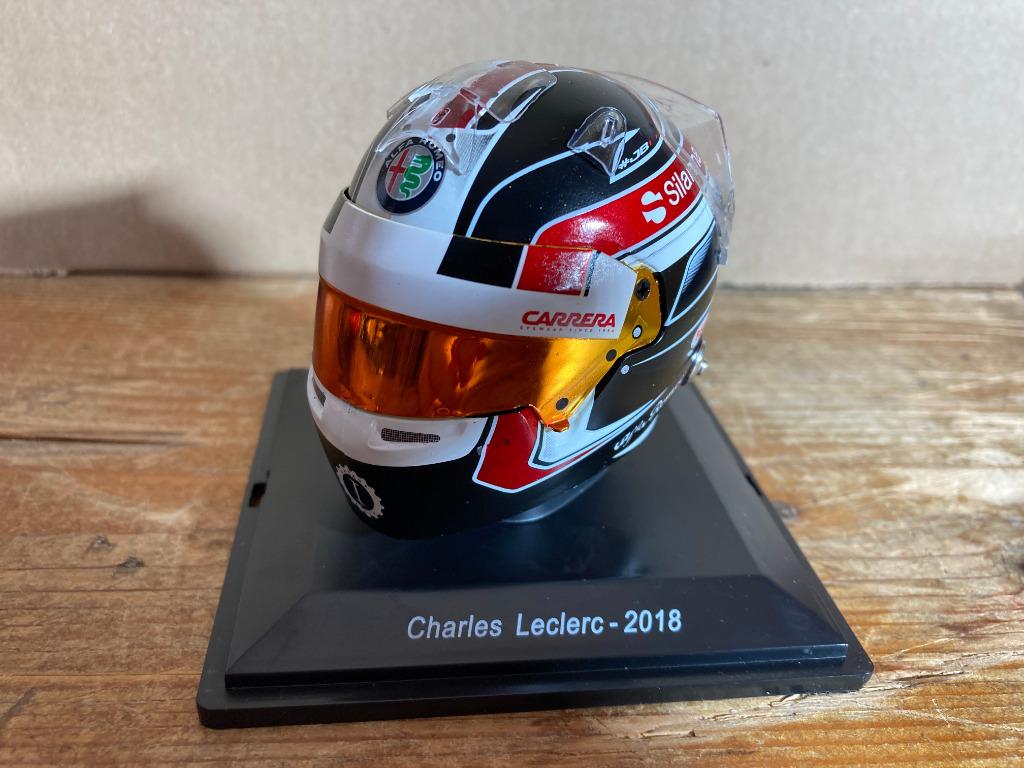Charles Leclerc 1:5 helm 2018 Sauber C37 1/5 Spark CL16, Ophalen of Verzenden, Nieuw, Formule 1