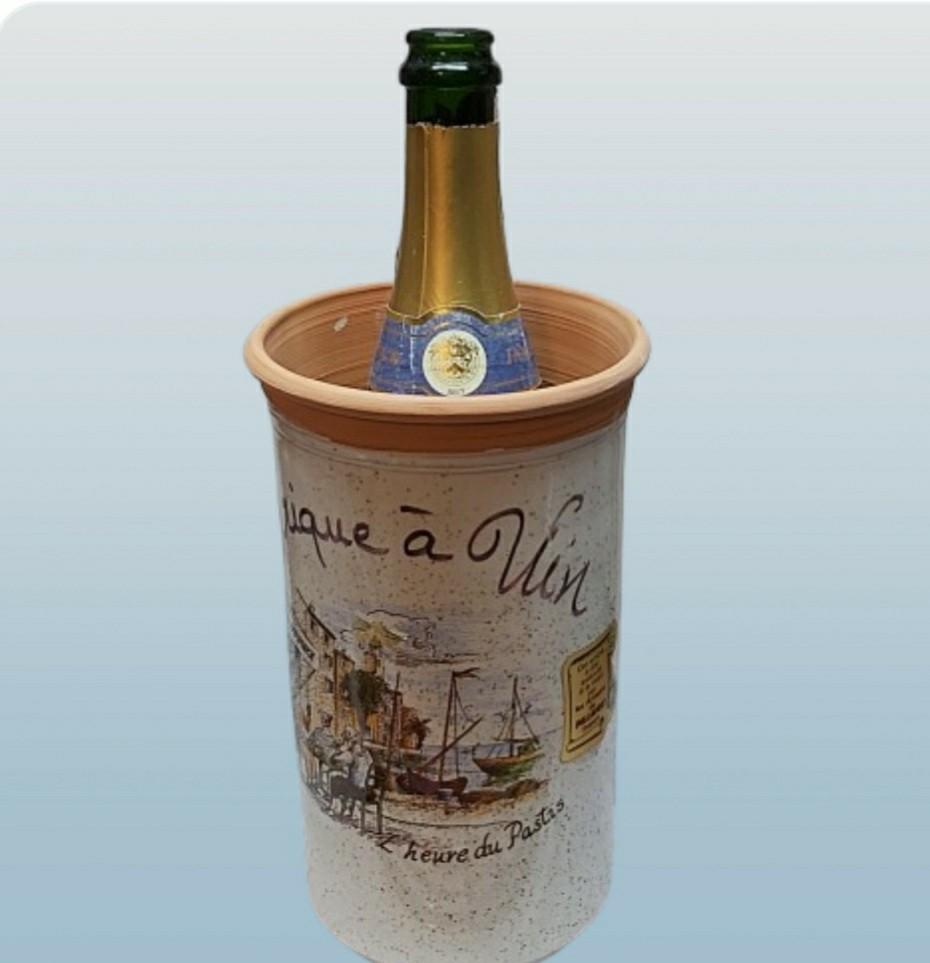 Winecooler ijsemmer in baksteen Vallauris, ., Ophalen of Verzenden, Zo goed als nieuw, .