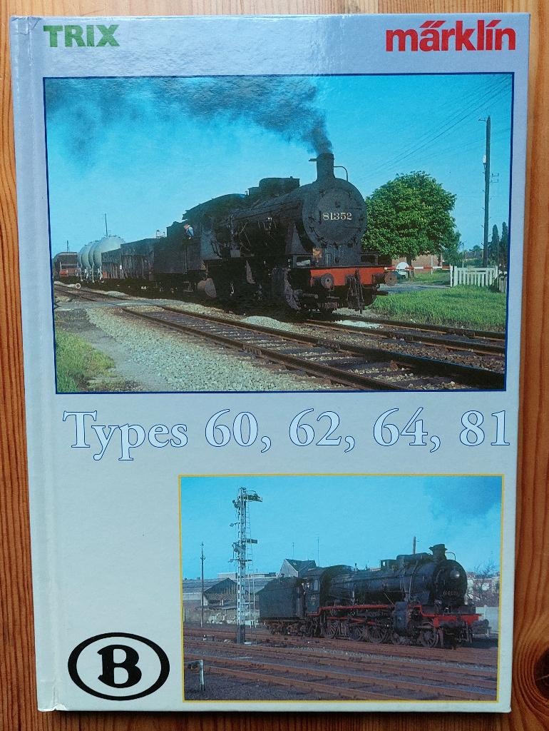 Types 60,62,64,81 SNCB NMBS, Collections, Enlèvement ou Envoi, Comme neuf, Train, Livre ou Revue