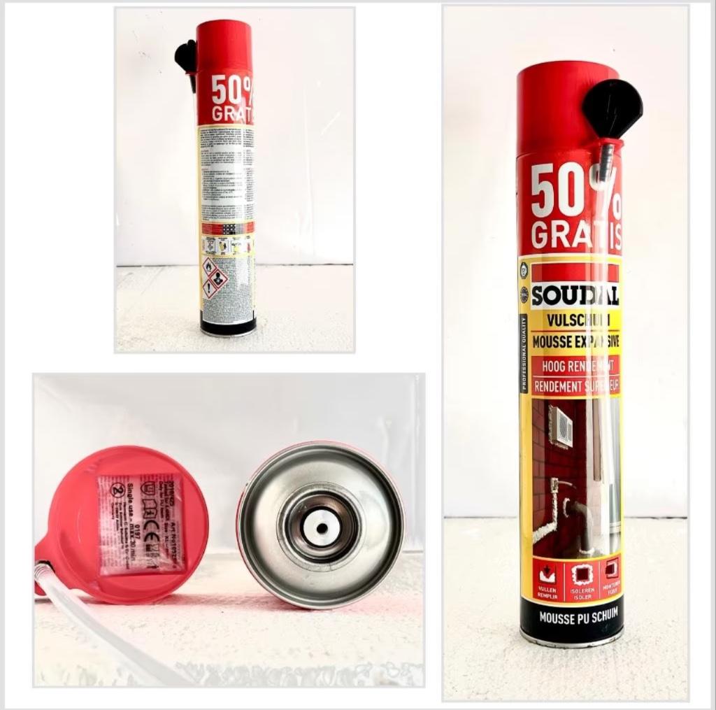 Mousse expansive - Soudal - neuve - jamais utilisé, Bricolage & Construction, Neuf, Isolation de toiture, Enlèvement, Autres matériaux