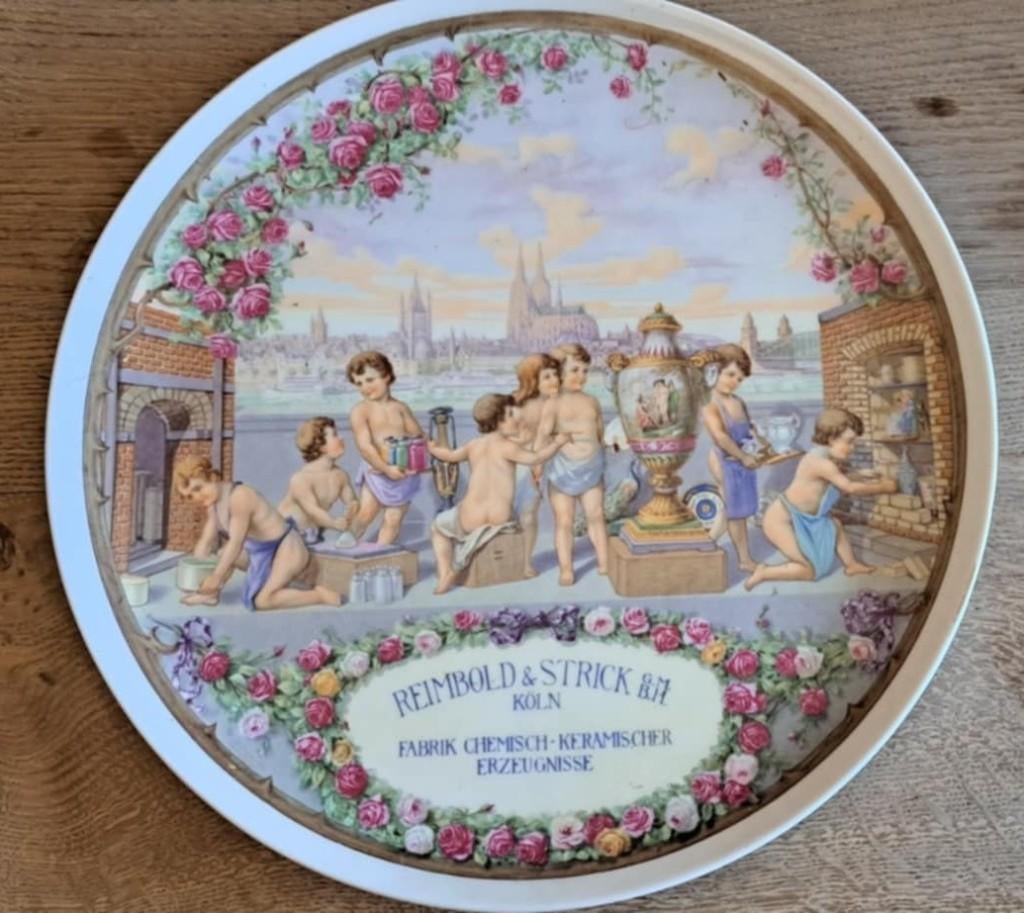 Plat porcelaine :"Rosenthal Selb-Bavaria"(REIMBOLD & STRICK), Enlèvement ou Envoi