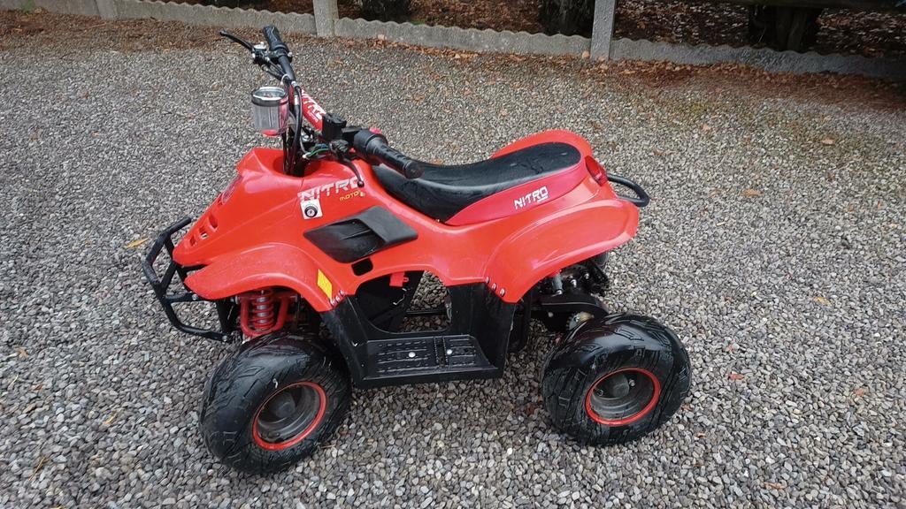 Nitro quad electrisch, Ophalen, Gebruikt