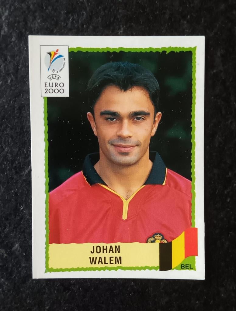 PANINI EURO 2000 # 106 JOHAN WALEM, Collections, Enlèvement ou Envoi