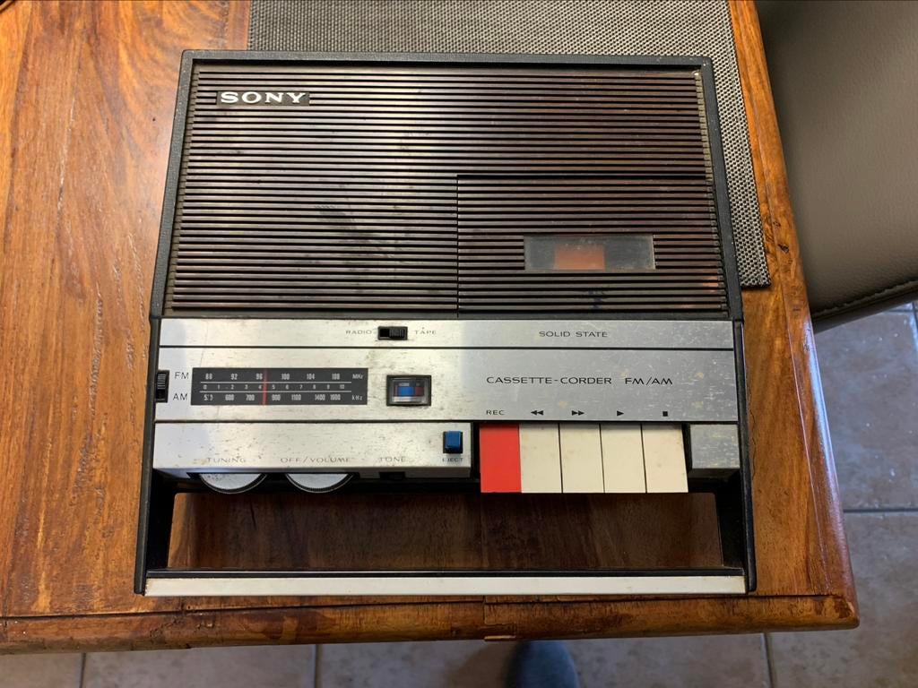 Sony CF100 Radio Casette speler, Audio, Tv en Foto, Ophalen, Sony