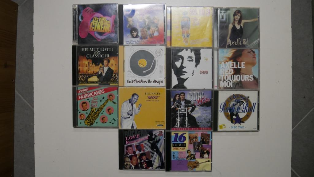 CD Chanson française + ROCK, Enlèvement ou Envoi, Utilisé