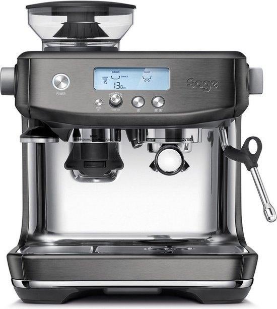 Sage Barista Pro Black stainless steel, Elektronische apparatuur, Koffiezetapparaten, Zo goed als nieuw, Gemalen koffie, Koffiebonen