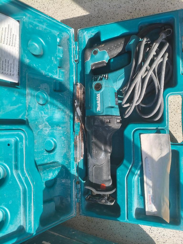 Makita JR3050T heen en weer bewegende tas | 1010w - JR3050T, Doe-het-zelf en Bouw, Gereedschap | Zaagmachines, Ophalen, Zo goed als nieuw