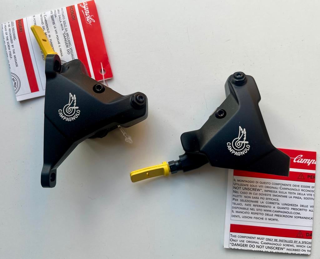 Freins Campagnolo Record/Super Record, 160 mm, avant+arrière, Vélos & Vélomoteurs, Enlèvement ou Envoi, Neuf, Vélo de course, Autres types