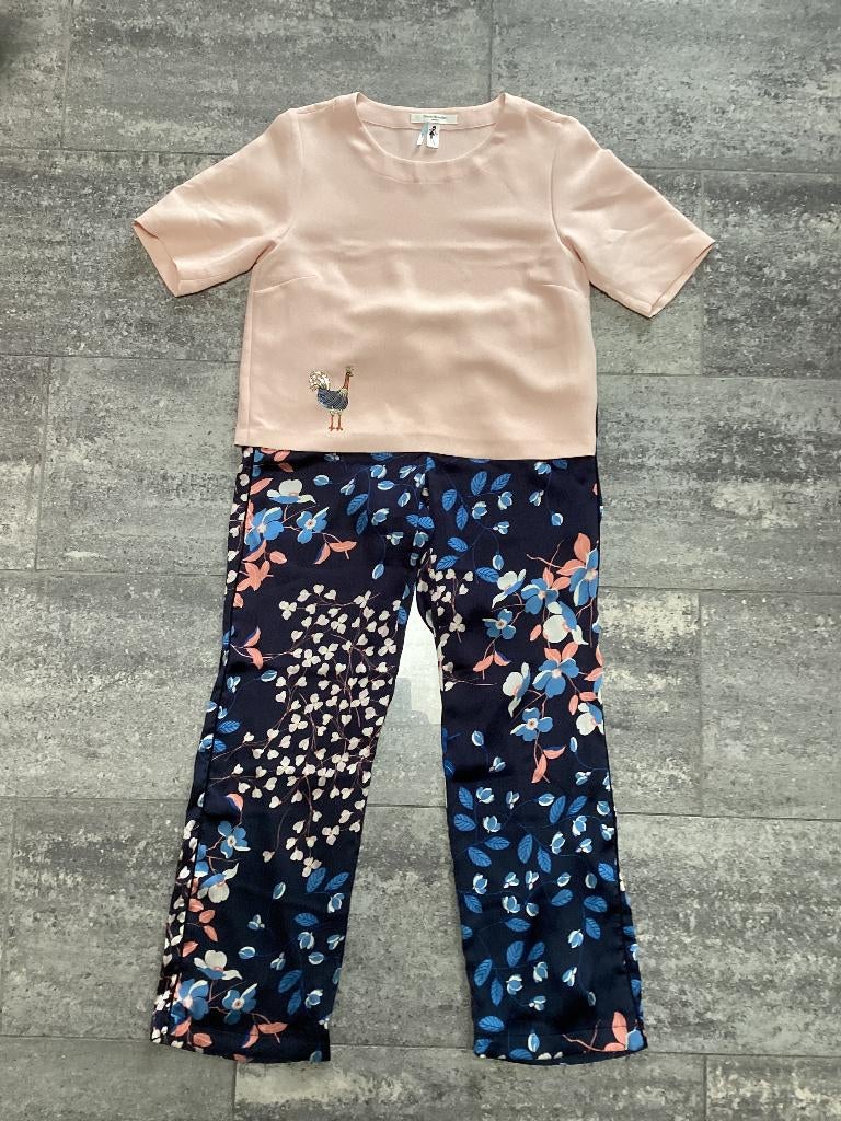 Pantalon et chemise Lady Blanche S/M, Vêtements | Femmes, Culottes & Pantalons, Neuf, Taille 38/40 (M), Autres couleurs, Longs