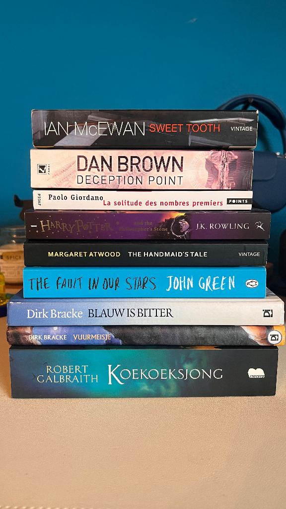 verschillende boeken, Boeken, België, Diverse auteurs, Ophalen, Gelezen