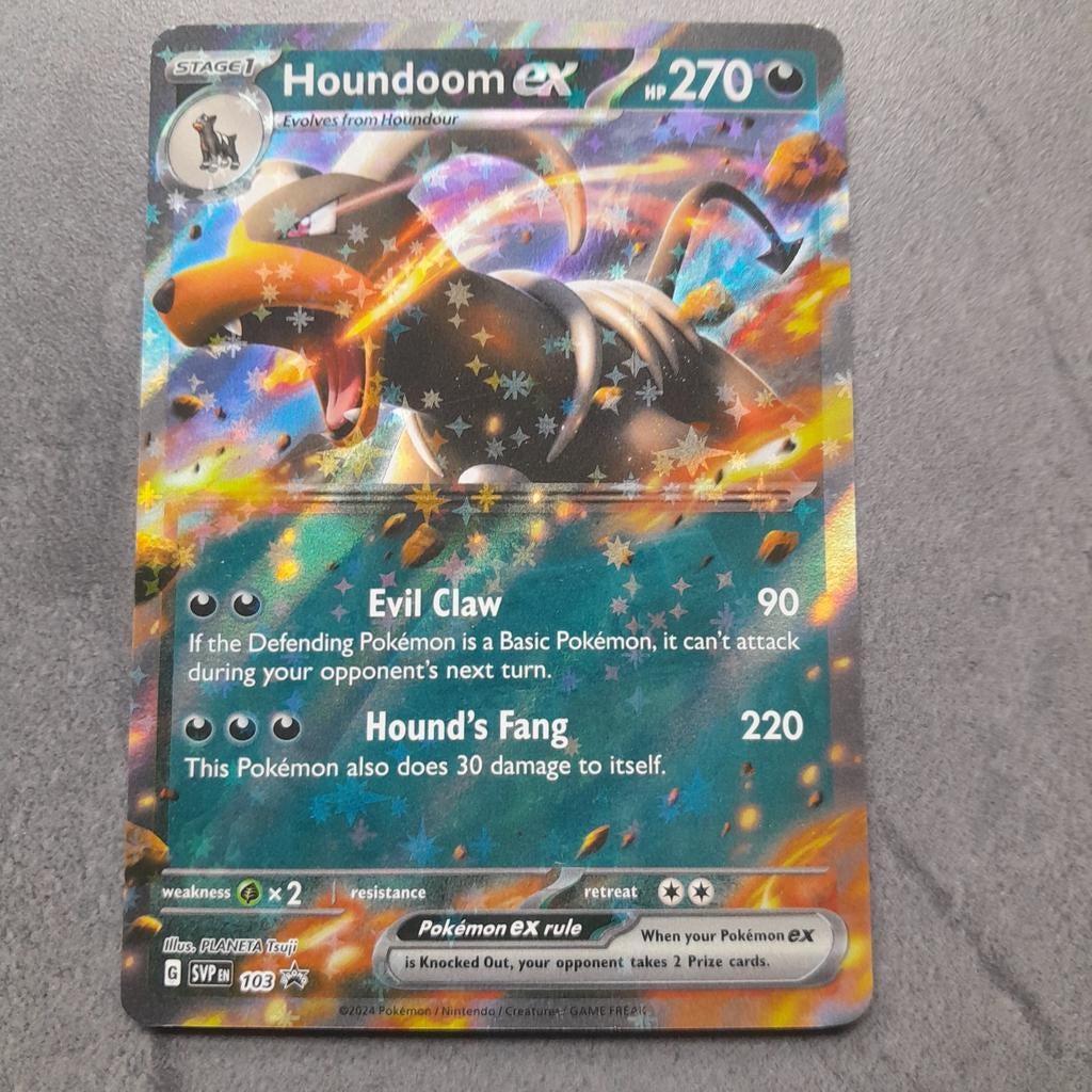 Houndoom ex 103, Ophalen