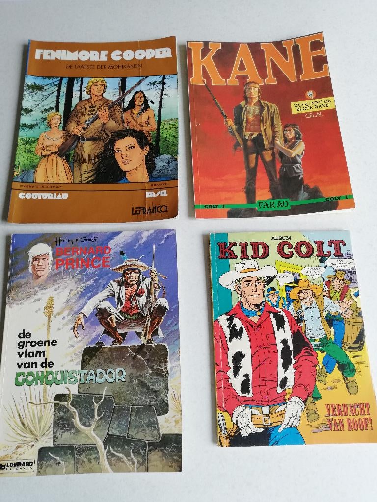 strips fenimore cooper - Kane - bernard prince, Livres, BD, Enlèvement ou Envoi, Utilisé