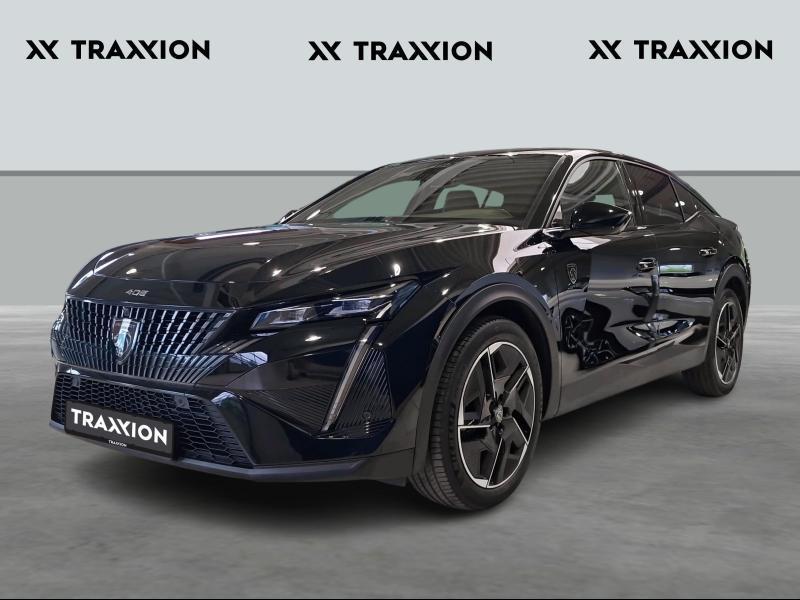 Peugeot 408 GT Hybrid 145pk - Camera 360 - Focal Hifi, Auto's, Peugeot, USB, 136 pk, Zwart, 115 g/km