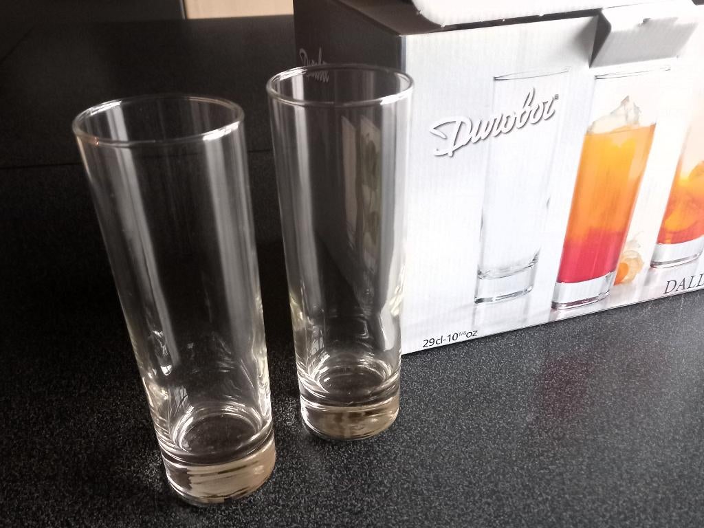 Glazen - 12 stuks, Huis en Inrichting, Keuken | Servies, Ophalen of Verzenden, Nieuw, Glas, Glas of Glazen