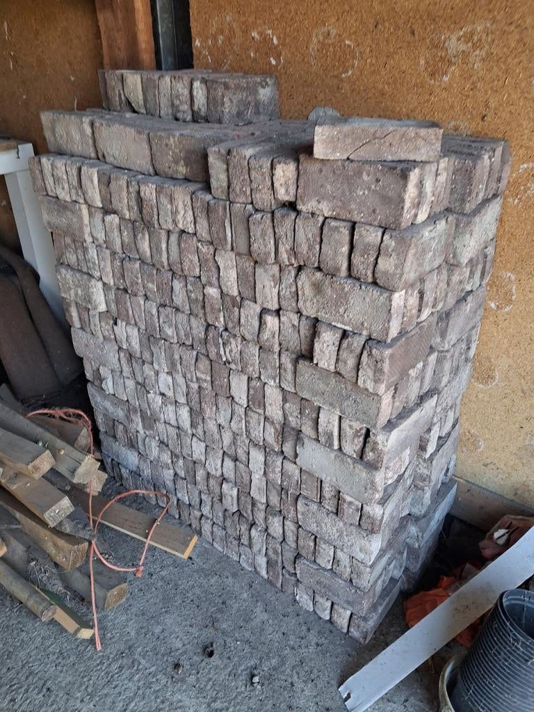 Brikken, Tuin en Terras, Ophalen, Overige materialen, Gebruikt, Overige typen