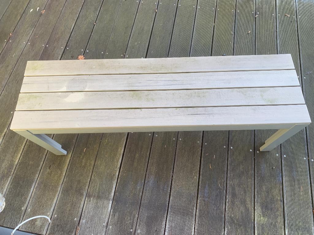 BANC IKEA JARDIN / TERRASSE, Enlèvement, Utilisé, Gris, Métal